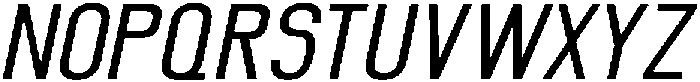Quentra Italic otf (400) Font UPPERCASE
