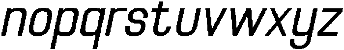 Quentra Italic otf (400) Font LOWERCASE