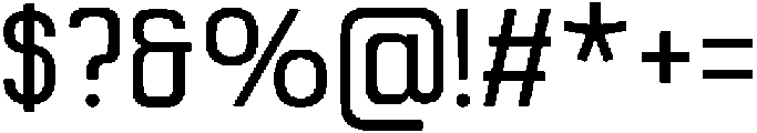 Quentra Regular otf (400) Font OTHER CHARS