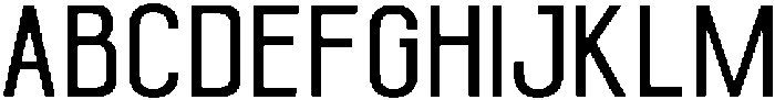 Quentra Regular otf (400) Font UPPERCASE
