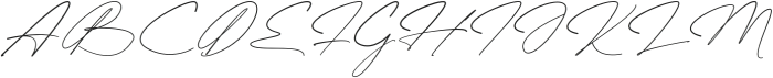 Quenttine Signature Regular otf (400) Font UPPERCASE