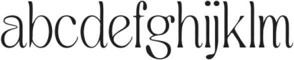 Quenza Drawn otf (400) Font LOWERCASE