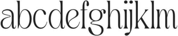 Quenza Regular otf (400) Font LOWERCASE