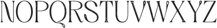 Quenza Stamp Regular otf (400) Font UPPERCASE