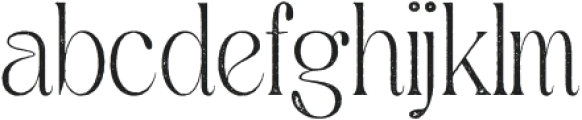 Quenza Stamp otf (400) Font LOWERCASE