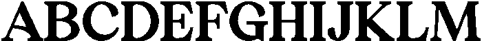 Quervia Bold otf (700) Font UPPERCASE