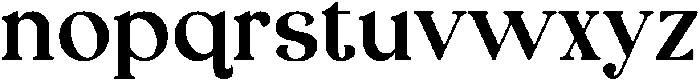 Quervia otf (400) Font LOWERCASE