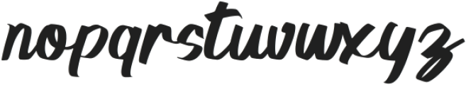 Questag otf (400) Font LOWERCASE