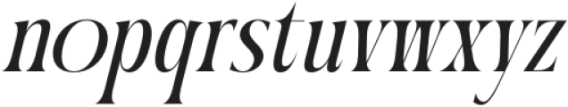 Questing Silver Italic otf (400) Font LOWERCASE