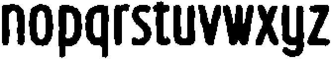 Questland Condensed otf (400) Font LOWERCASE