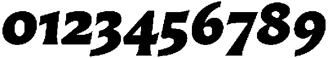 Questline Black It otf (900) Font OTHER CHARS
