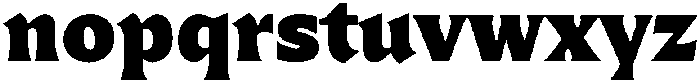 Questline Black otf (900) Font LOWERCASE