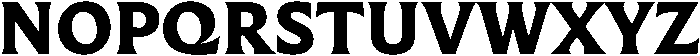 Questline ExtraBold otf (700) Font UPPERCASE