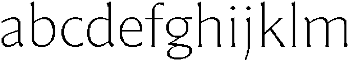 Questline ExtraLight otf (200) FONT