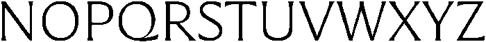 Questline Light otf (300) Font UPPERCASE