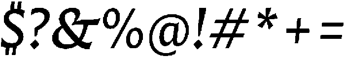 Questline Medium It otf (500) Font OTHER CHARS