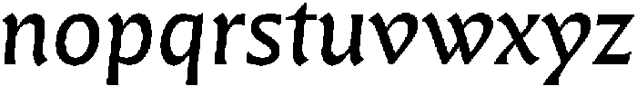 Questline Medium It otf (500) Font LOWERCASE
