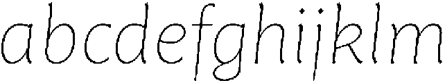 Questline Thin It otf (100) FONT