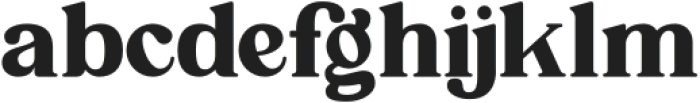 Qufego-Regular otf (400) Font LOWERCASE