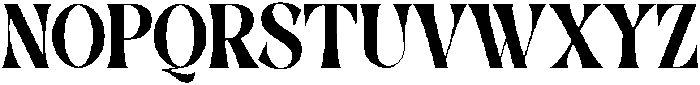 Qufyne otf (400) Font UPPERCASE
