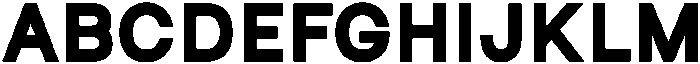 Qugan Bold otf (700) Font UPPERCASE