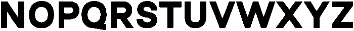 Qugan Bold otf (700) Font UPPERCASE