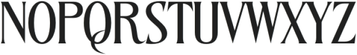 Qugotic otf (400) Font UPPERCASE
