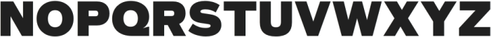 Quic Black otf (900) Font UPPERCASE