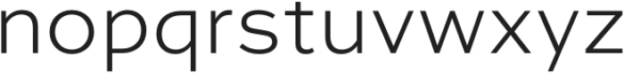 Quic Light otf (300) Font LOWERCASE