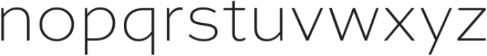 Quic XLight otf (300) Font LOWERCASE