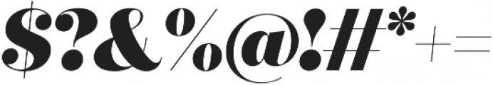 Quiche Fine Black Italic otf (900) Font OTHER CHARS