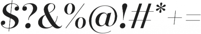 Quiche Fine Medium Italic otf (500) Font OTHER CHARS