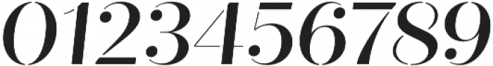 Quiche Stencil Medium Italic otf (500) Font OTHER CHARS