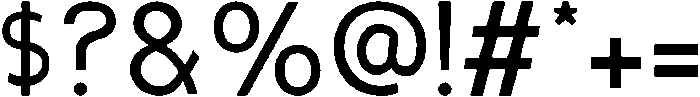 Quick-Bold otf (700) Font OTHER CHARS