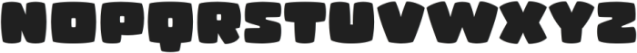 Quick Jumps Regular otf (400) Font UPPERCASE