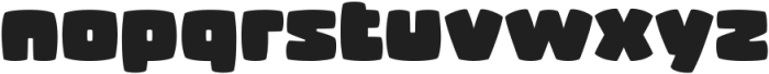 Quick Jumps Regular otf (400) Font LOWERCASE