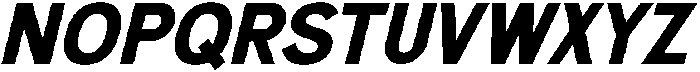 Quick Mind Italic otf (400) Font UPPERCASE