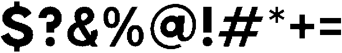 Quick Mind otf (400) Font OTHER CHARS