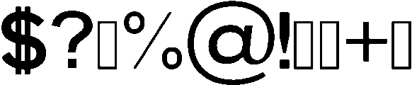Quick Regular otf (400) Font OTHER CHARS