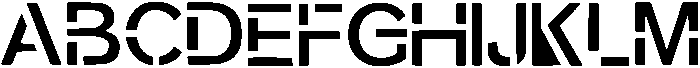 Quick Regular otf (400) Font UPPERCASE