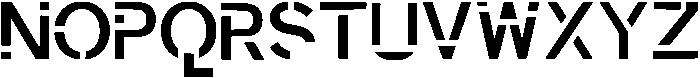 Quick Regular otf (400) Font UPPERCASE