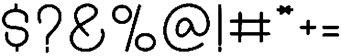 Quick Regular otf (400) Font OTHER CHARS