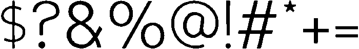 Quick-Regular otf (400) Font OTHER CHARS