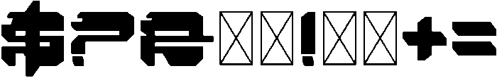 Quick Smart Regular otf (400) Font OTHER CHARS