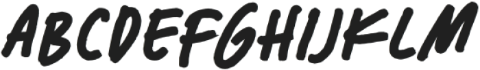 QuickWriters-Bold otf (700) Font UPPERCASE