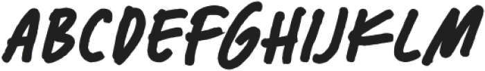 QuickWriters-Bold otf (700) Font LOWERCASE