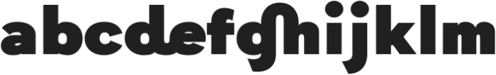 Quickflio Black ttf (900) Font LOWERCASE