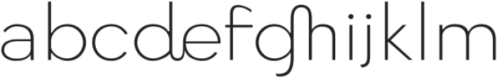 Quickflio ExtraLight ttf (200) Font LOWERCASE