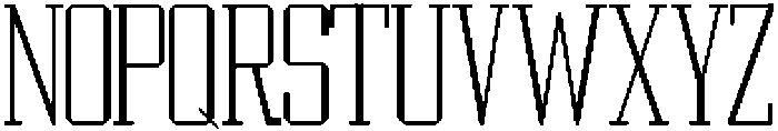 Quickly Extar light ttf (300) Font UPPERCASE