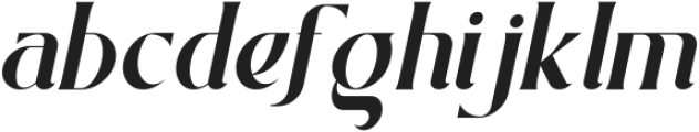 Quickly Gone Italic otf (400) Font LOWERCASE